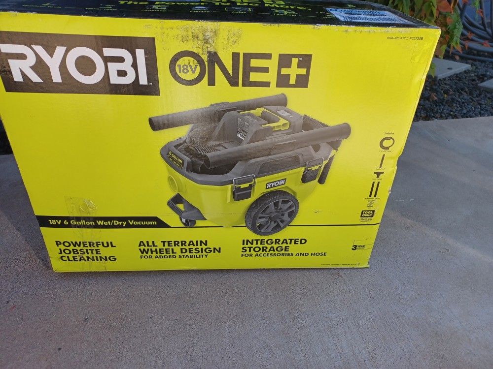 VACUUM RYOBI 18V TOOL ONLY