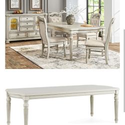 Gallagher Avenue White Dining Table
