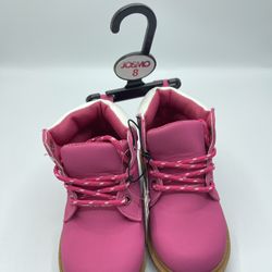 Josmo Girls Casual Boot, pink, Size 8. Free shipping