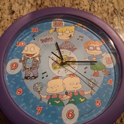 Vintage Rugrats Wall Clock