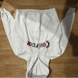 White Confear Hoodie