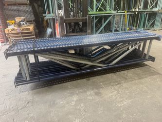 10ft x 24in pallet rack uprights
