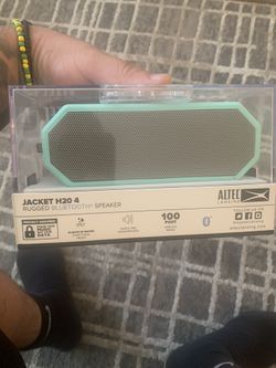 ALTEC LANSING H20 4 RUGGED BLUETOOTH SPEAKER 