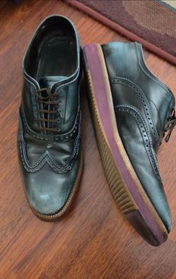 Salvatore Ferragamo wingtip brogue sneakers size 12