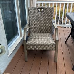 Allen + Roth Wicker Chairs