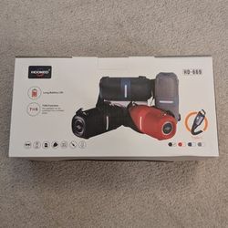 New Black Bluetooth Speaker HD-669 Hooked Rechargeable Wireless Portable