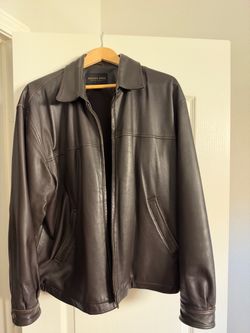 JACKET LEATHER MENS