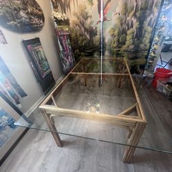 Glass Dining Room Table 