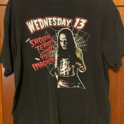 Wednesday 13 shirt XL