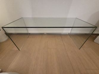 Lucio Glass Slideable Side Table