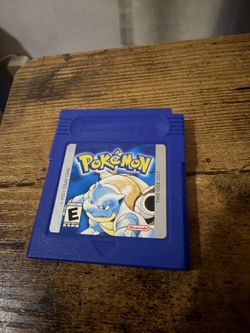 Pokemon Blue Version (Game Boy, 1998) - Authentic - Save Works