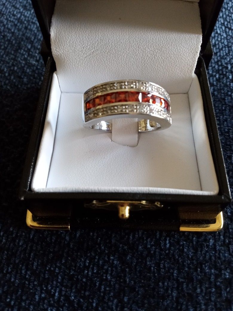 Silver 923 Diamond Ring Jewelry 