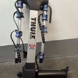Thule Apex XT Swing Swing-away hanging hitch bike rack designed to easily carry 4 bikes