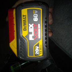 12ah DeWalt Flex Volt Battery 60v