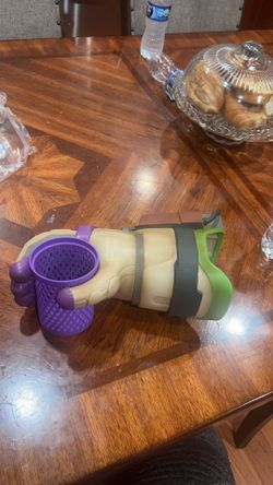 disney buzz lightyear gauntlets and ezra sipper cup haunted mansion