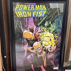 Wall art for Power man & iron fist