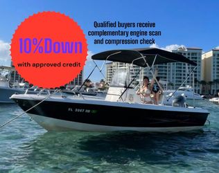 2005 18 Hydra-sport center console boat 