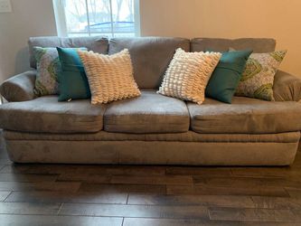 Grey Modern Sofa and Chair