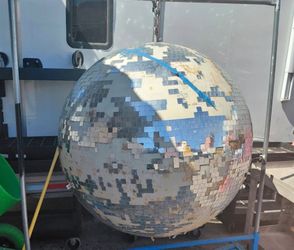 4ft disco ball renovation
