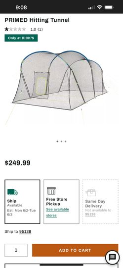 Baseball knitted cage