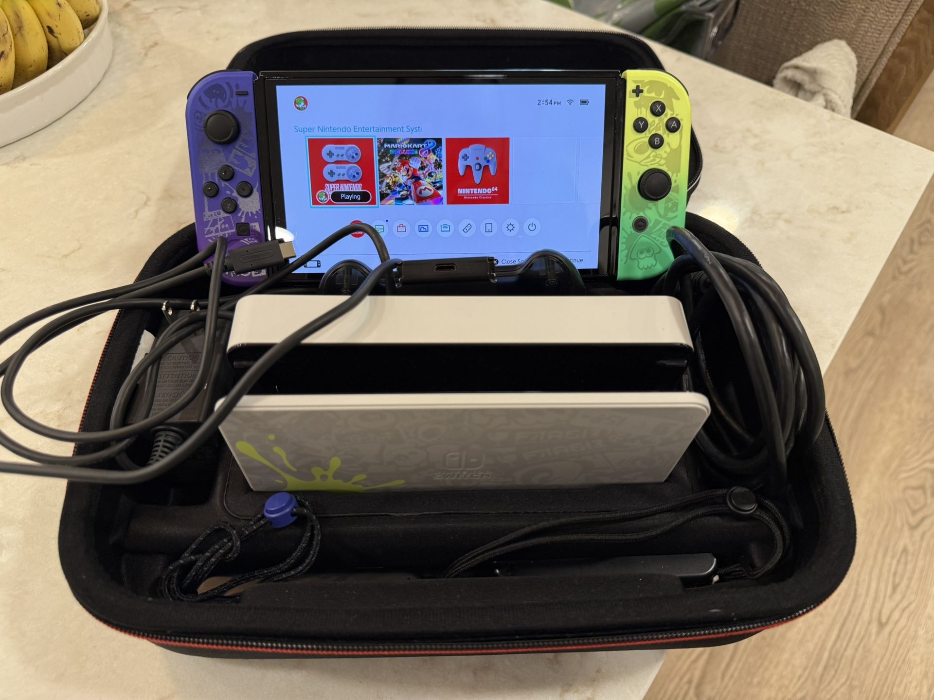 Nintendo Switch OLED Splatoon Edition Good Condition