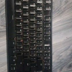 Bluetooth keyboard with led lights
