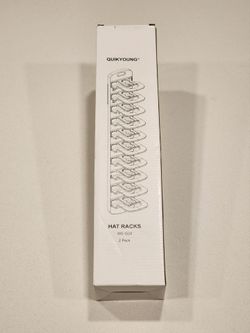QUIKYOUNG OG HAT RACK 2 PACK NEW IN BOX
