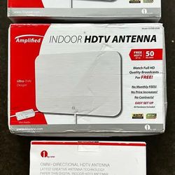 Amplified Indoor HDTV Antenna