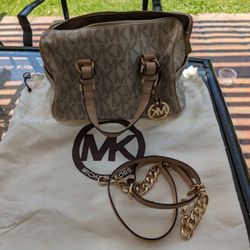 Michael Kors Women's Handbags Purse With Dust Bag