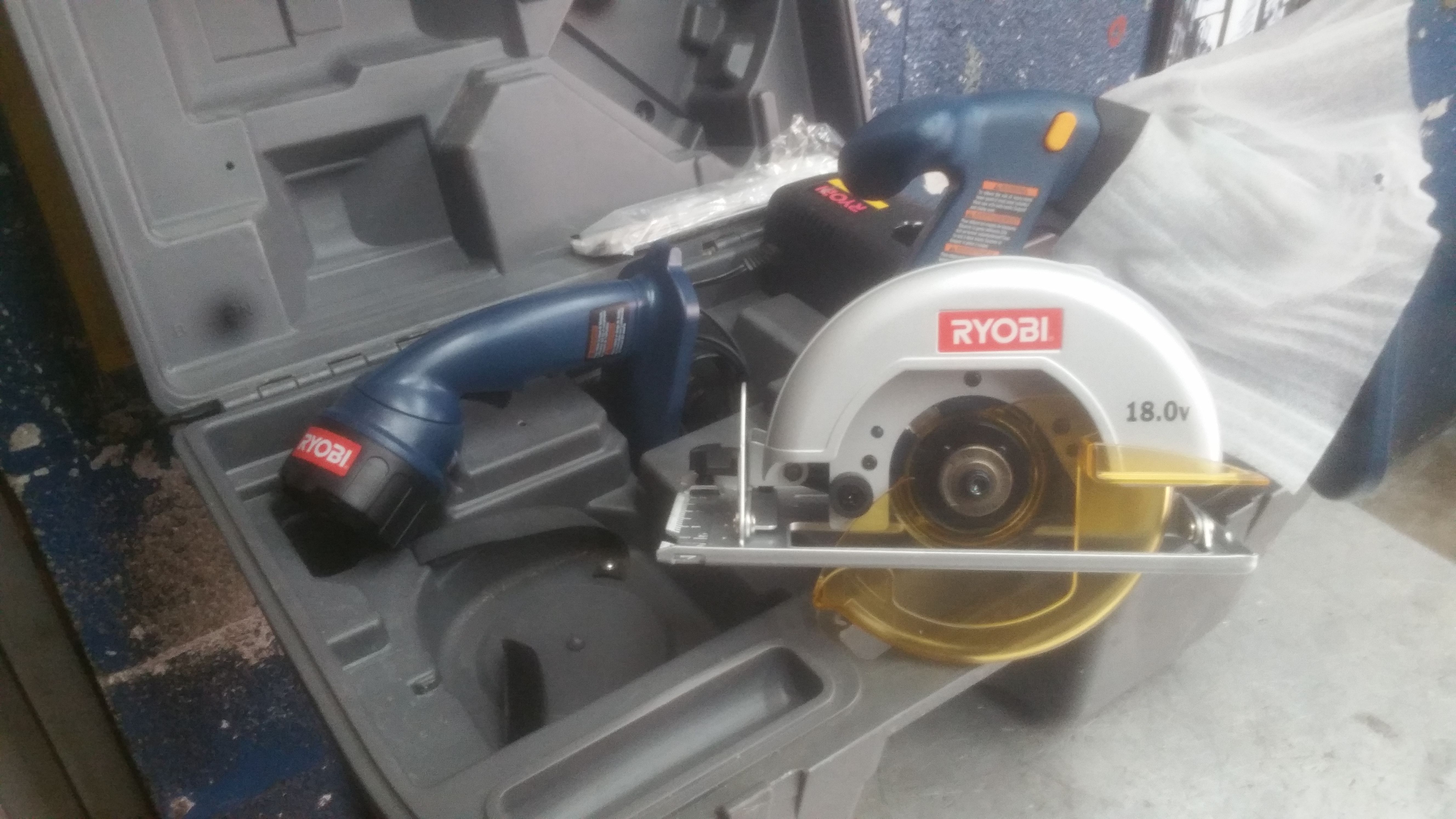 NEW RYOBI CIRCULAR SAW