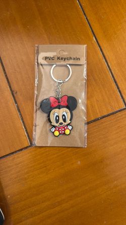 Minnie Mouse PVC Keychain 