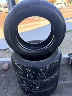 Used Set Of Firestone Tires Size 235/60/17 Free Install And Balance 