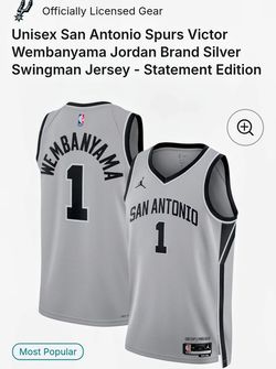 Brand New  Wembanyama Jersey