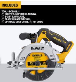 DEWALT XTREME 12v 5-3/8” Circular Saw