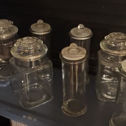 Glass Container Jars (Vintage)