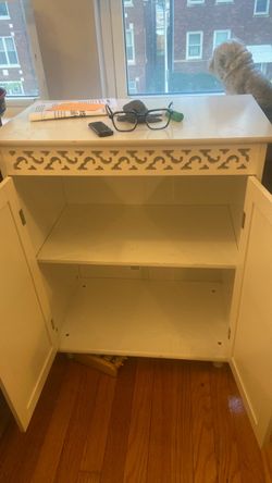 Wooden nightstand