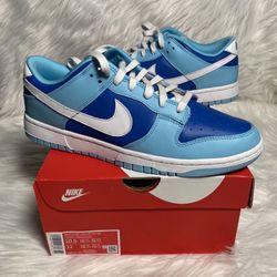 New Nike Dunk Low 2022 Argon Blue Men Size 10.5  