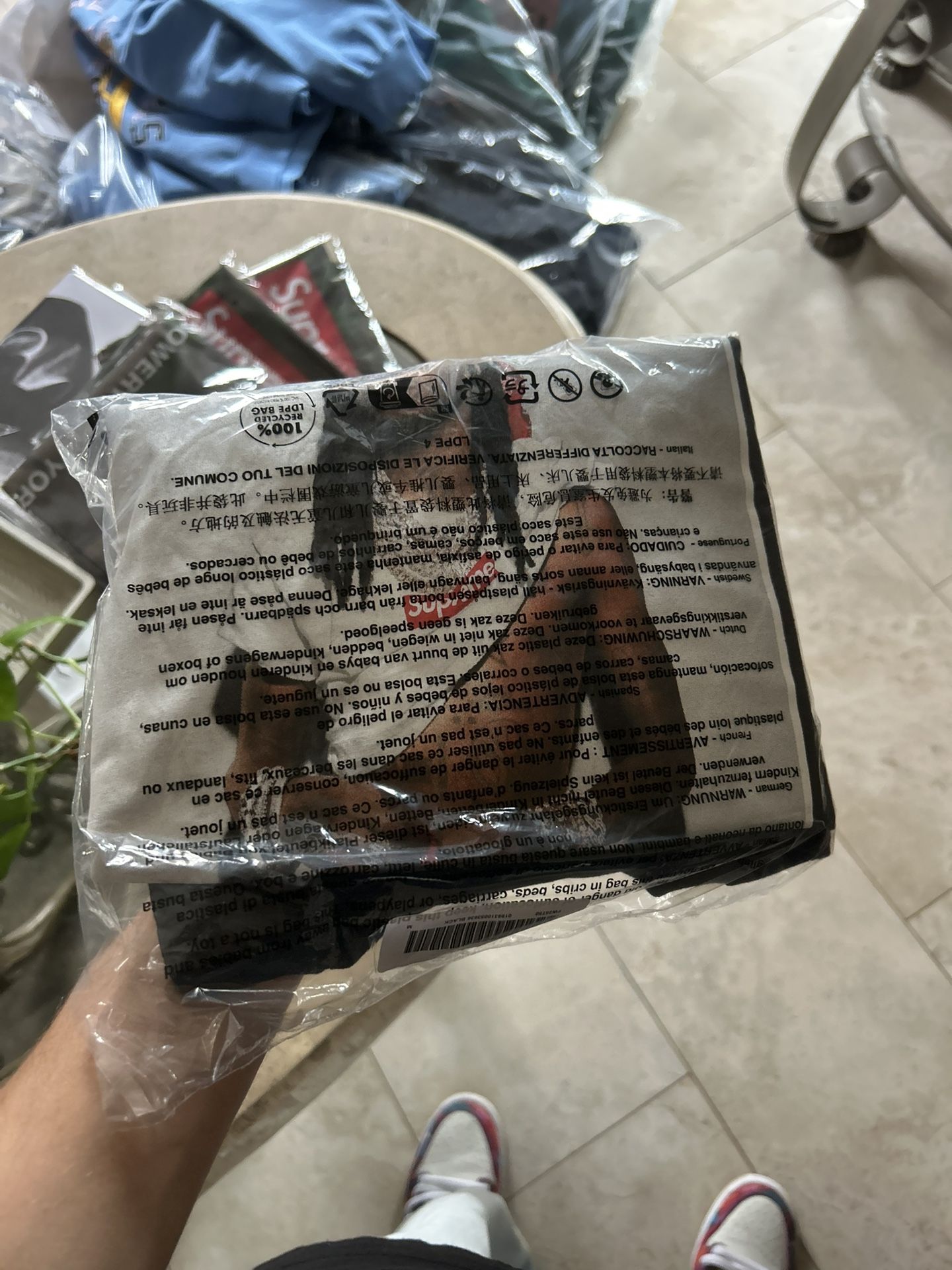 Supreme Playboi Carti Photo Tee Black Size L
