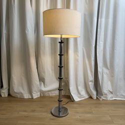 1960s Vintage Chrome Floor Lamp