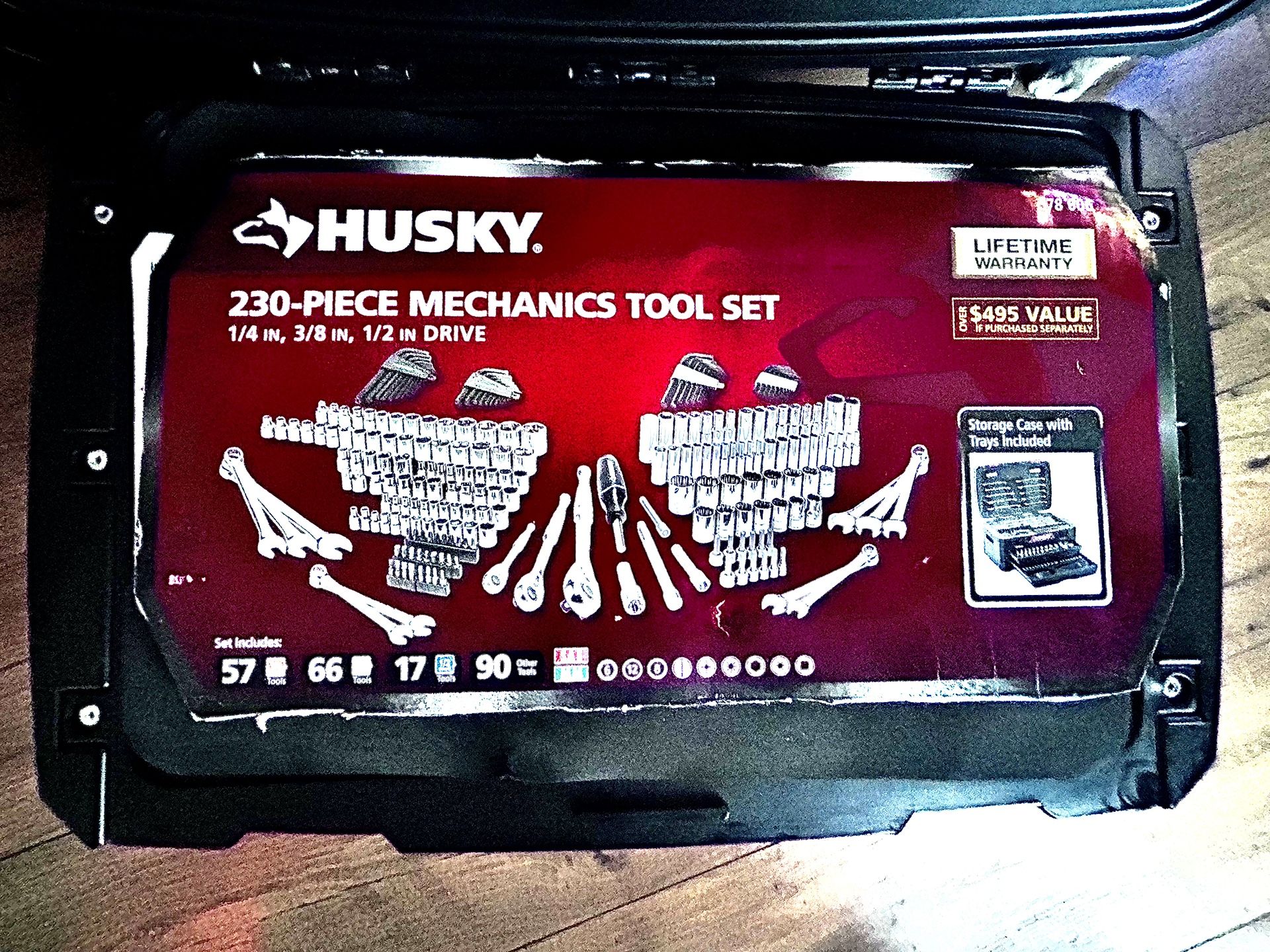 Husky 230pc Mechanics Tool Set