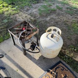 Propane Tank & Burner 