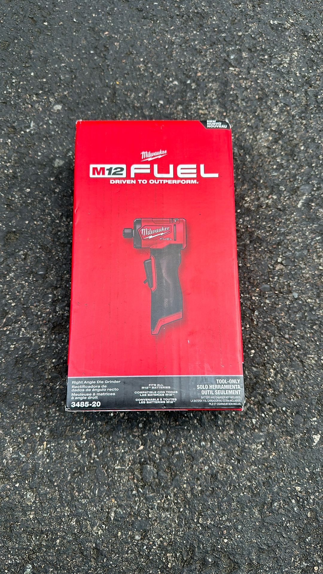 Milwaukee Fuel M12 Right Angle Die Grinder