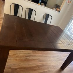 Dining Table And Bench 