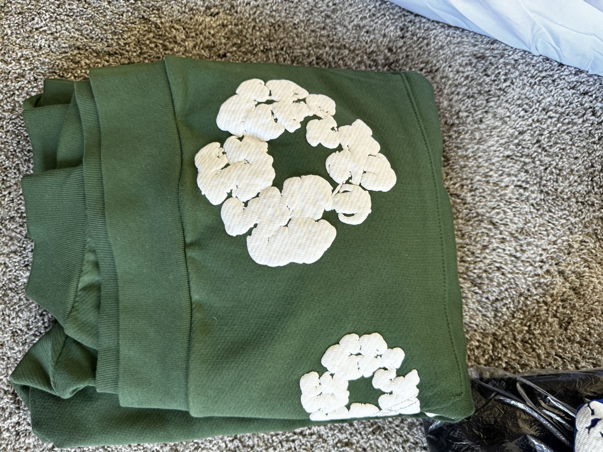 Green Denim Tears Hoodie