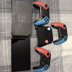 nintendo switch 2 with extras
