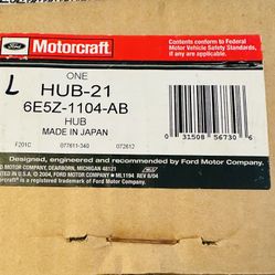 Motorcraft HUB-21 Wheel Hub for Ford Fusion, Mercury Milan, Lincoln MKZ