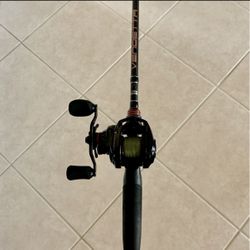 Abu Garcia Vendetta w/ Kastking Spartacus II