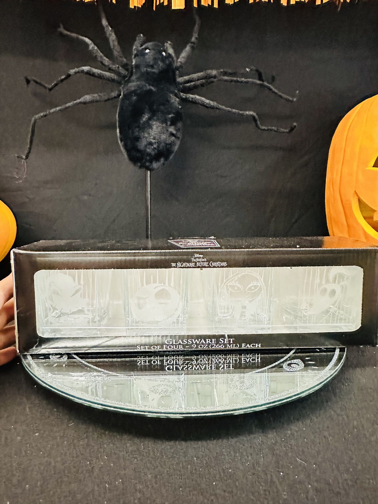 New Nightmare Before Christmas Glassware Set $28 “NO HOLDING “