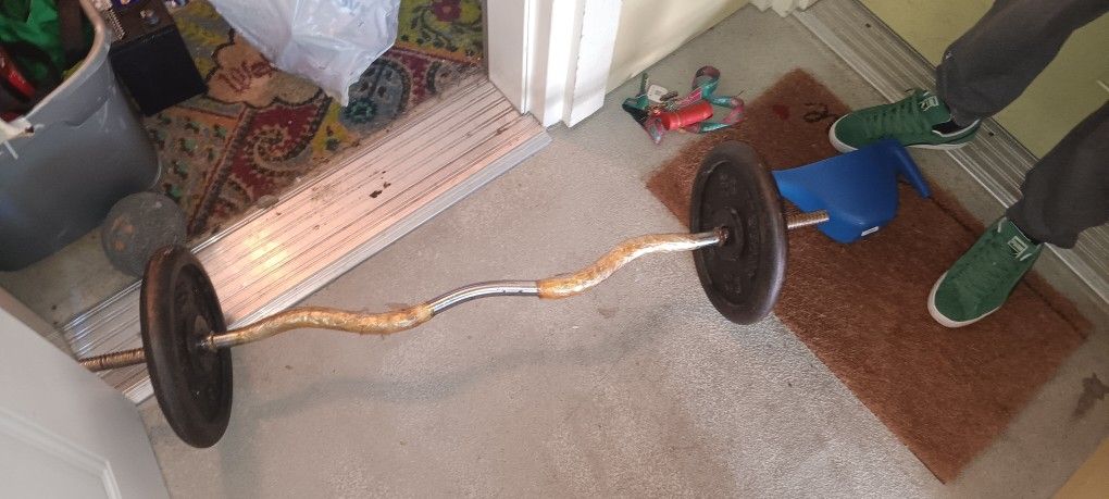 Barbell With Weights