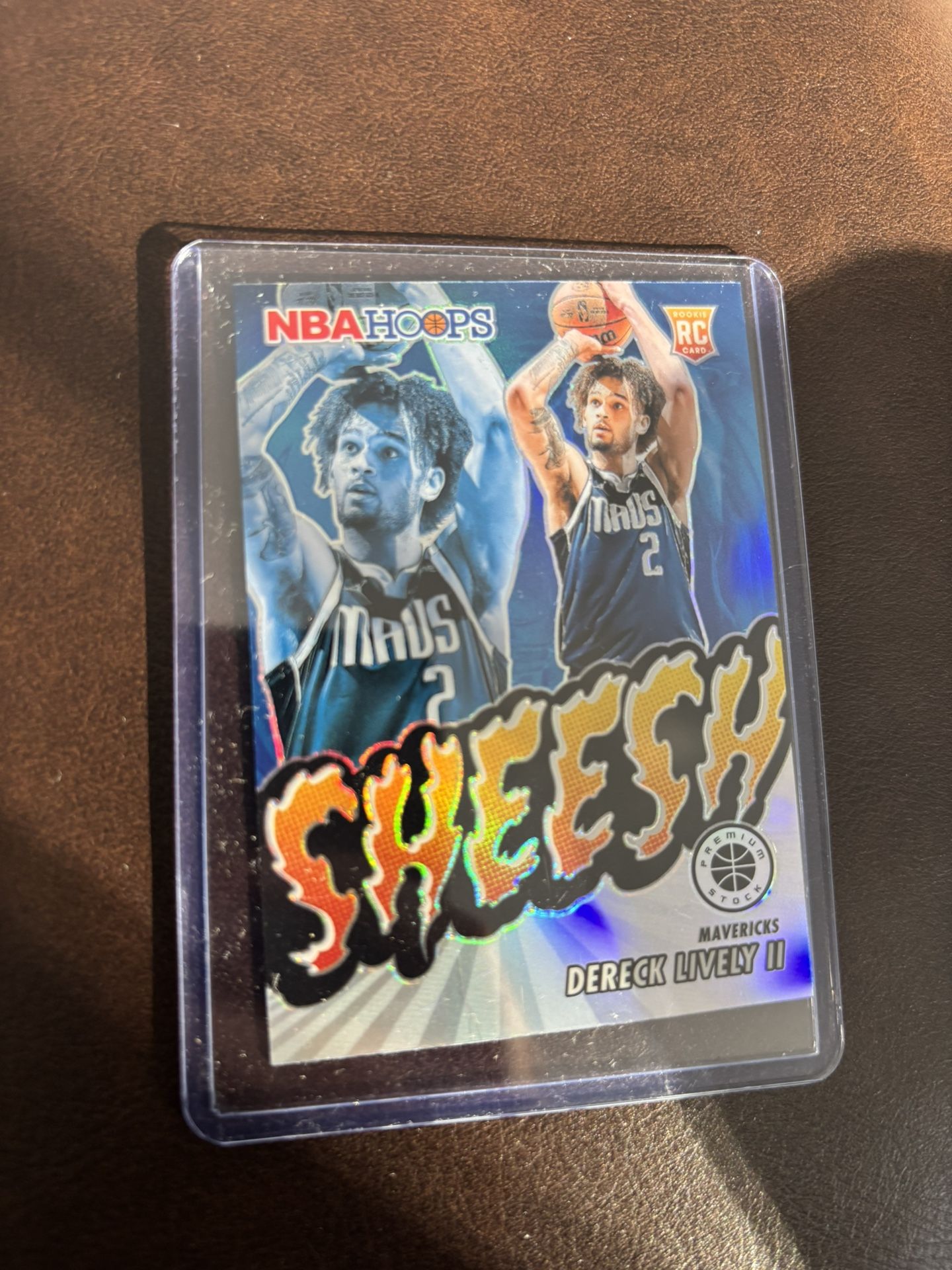 Dereck Lively II NBA HOOPS SHEESH ROOKIE CARD 